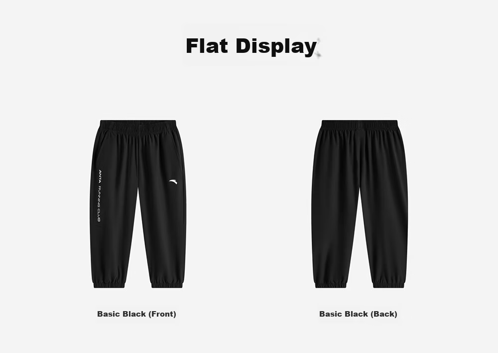 Anta Kids Boys 2026 Summer Breathable Quick-Dry Loose Sports Capri Pants A52627507 5